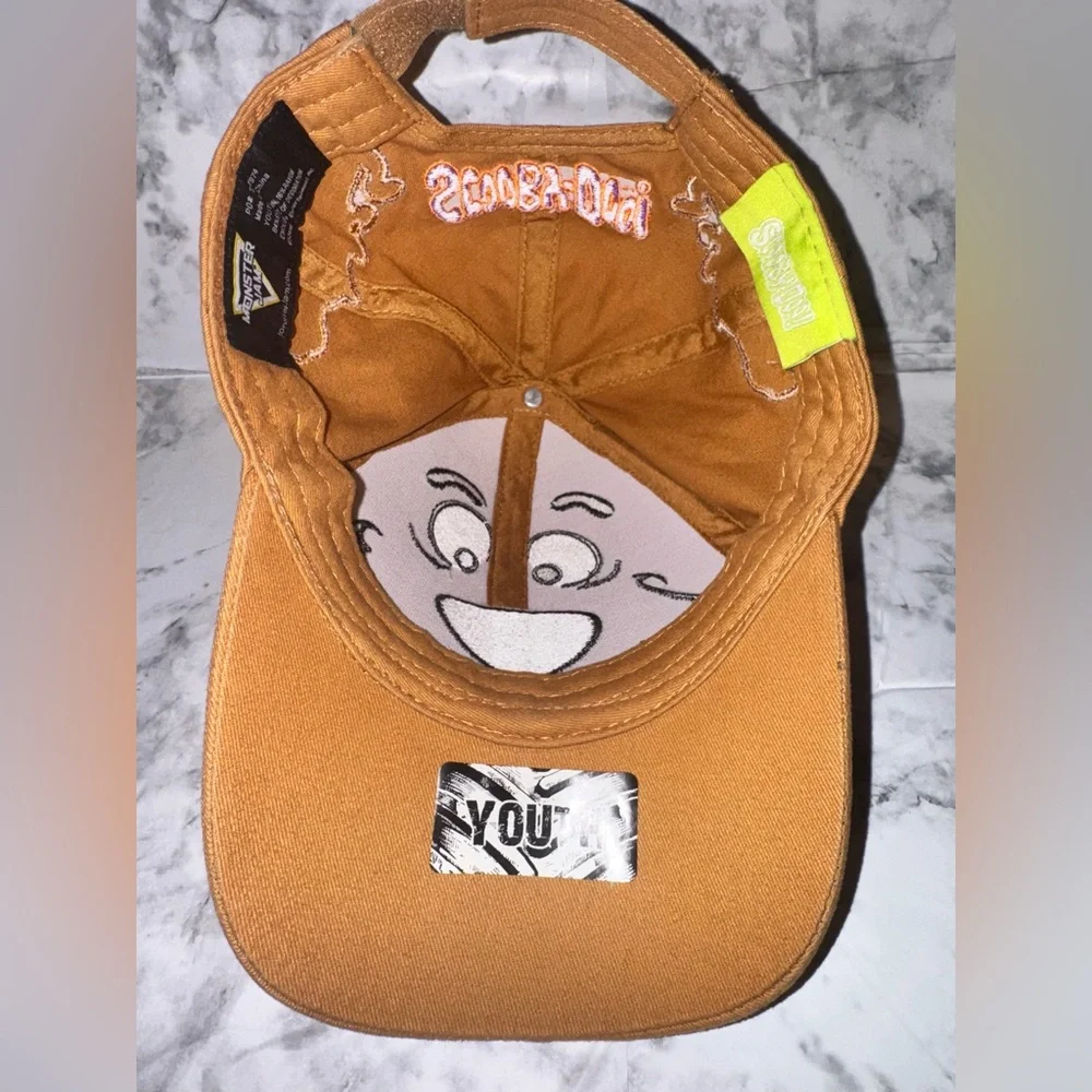 Officially licensed Monster Jam Scooby-Doo embroidered adjustable youth cap